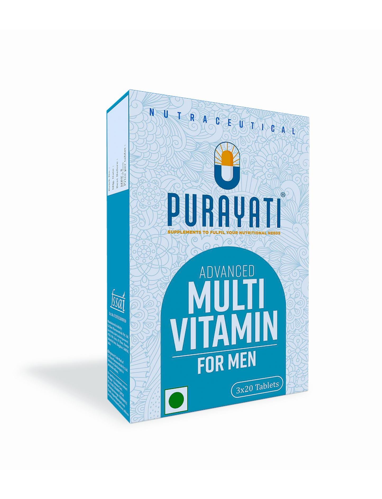 Advanced Multivitamin for Men (60 Tablets)